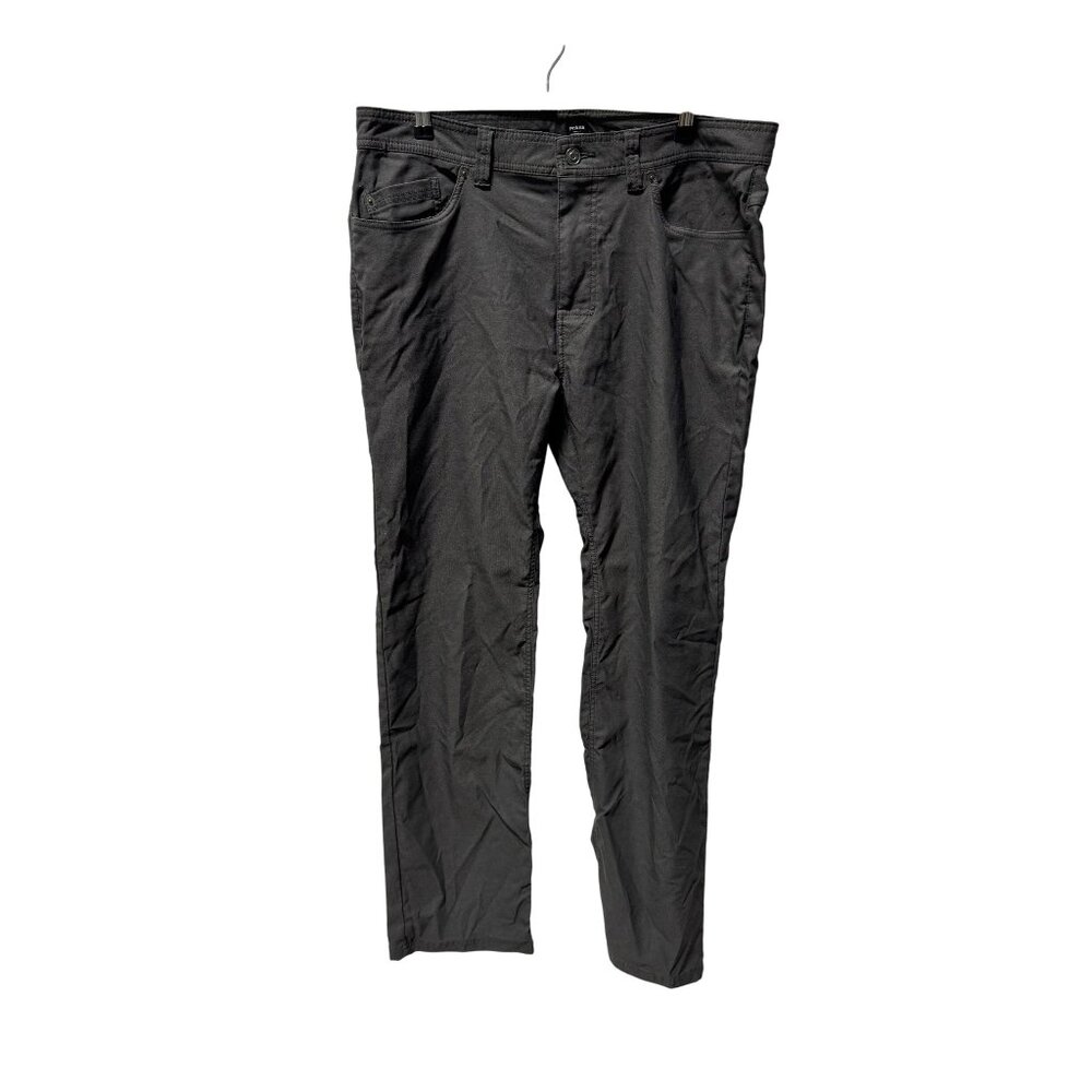 prAna Gray Charcoal Brion Pant Men 1969771 Size 36
